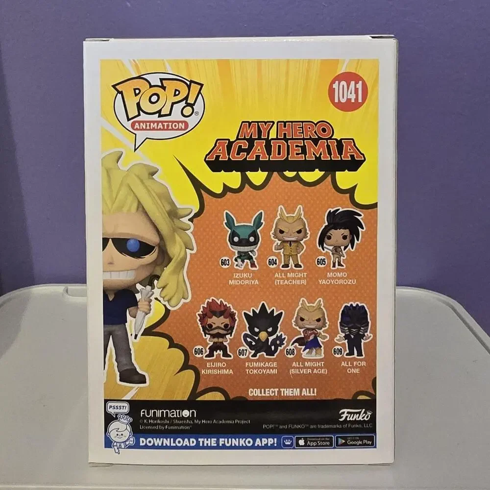 Funko Pop! My Hero Academia - All Might #1041 - 2021 NYCC Fall Exclusive